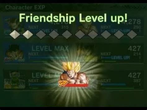 How to Increase Friendship Level in Dragon Ball .